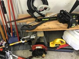 Power tools for the yard