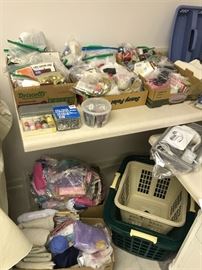Sewing and craft items