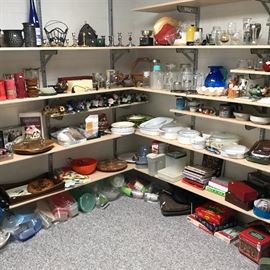 Household items, kitchen items, etc.