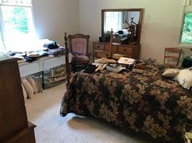 "Early American" bedroom suite