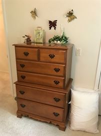 6 Drawer chest-on-chest