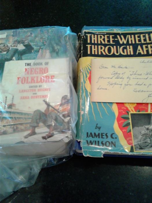 Signed first edition books:; 