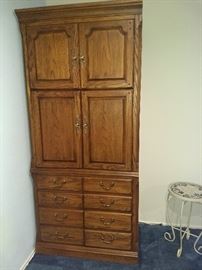 tall cabinet can be used in bedroom or any room for clothes or tv