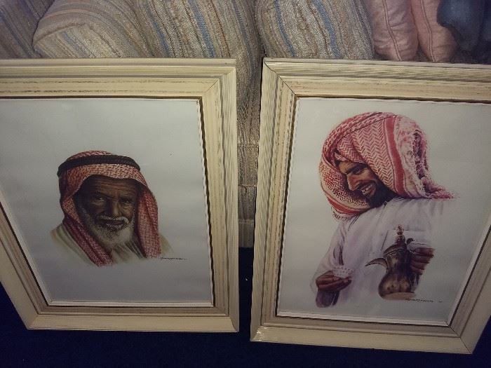 Vintage Art From The Middle East 