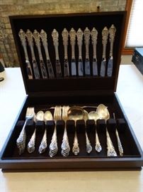 Sir Christopher Sterling Silver 57 piece set