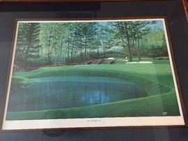 Golfing Double Signed Prints by Giff