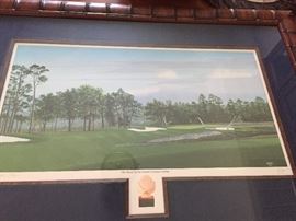 Golfing Double Signed Prints by Giff