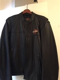 Harley Davidson Leather Jacket ~ Mens