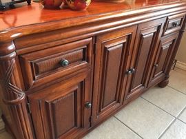 Sideboard/Buffet with Built in Wine Rack