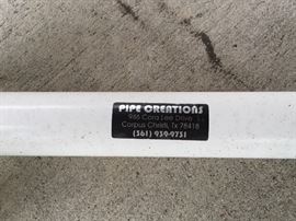 Pipe Creations Patio Table (Oval) and Chairs