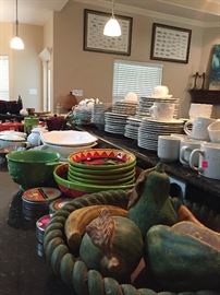 Long View of Kitchen Items