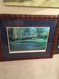 Golfing Double Signed Prints by Giff