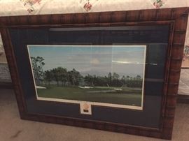 Golfing Double Signed Prints by Giff