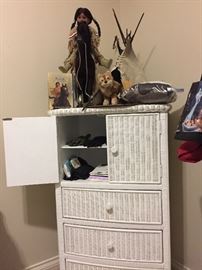 Wicker Armoire, Accessories, American Girl Doll Kaya with Accessories 