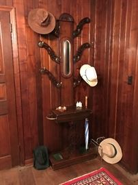 Victorian Hall Tree - Hat Stand