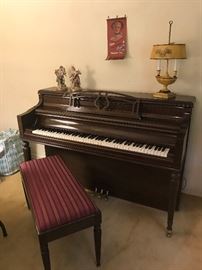 Chickering & Sons upright Piano