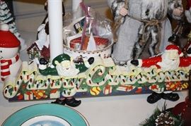 Vintage Christmas Sign