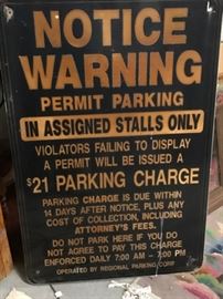 warning