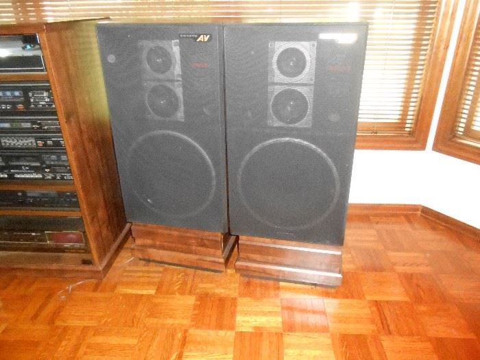 Very large speakers