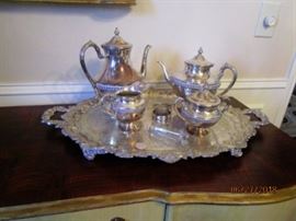 Silverplate service 
