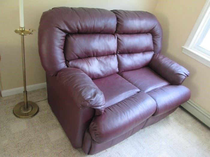 Love Seat Faux Leather