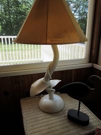 Pair of Large modernist style Lamps
