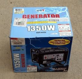 Ultimate Solution Tools GG1350 Series Gas Generator 1.5Gal, 1350w New In Box