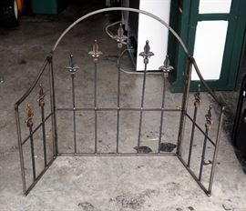 Wrought Iron Decorative Fireplace Guard