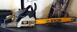 Ryobi 18" 40cc Chain Saw