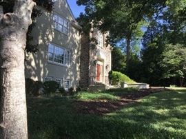A three level mansion in old Hope Valley filled with treasures!