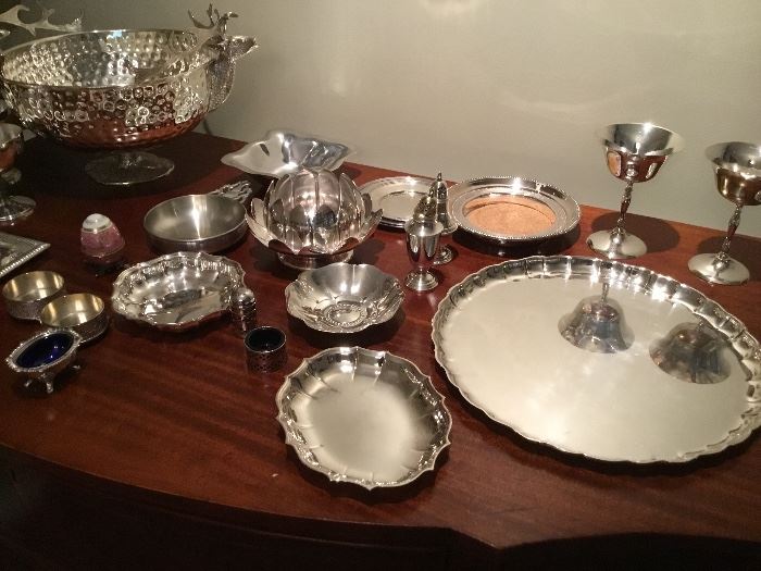 Silver plate.