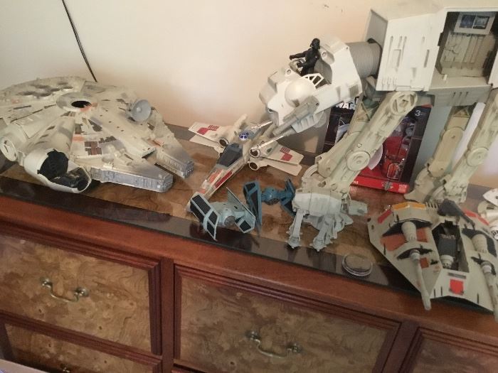 Star Wars LEGO collection.
