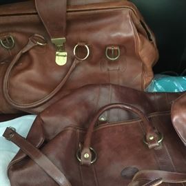 Florentine leather satchels