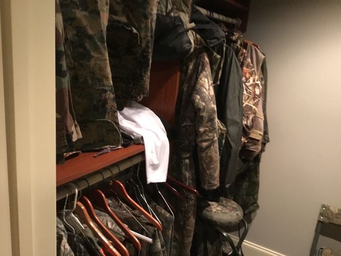 For the hunter in your life, the camp closet has lots of great items.