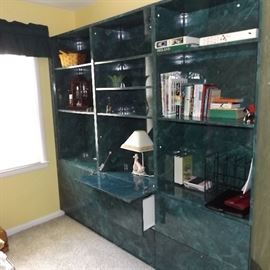 faux marble laminate wall unit