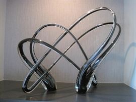 Glass Art Sculpture.