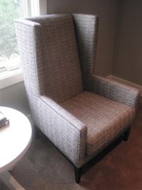 Two Tweed Chairs.