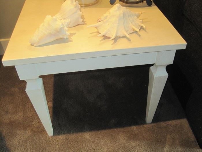 White side Table.