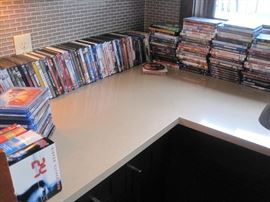 DVD's & CD's.