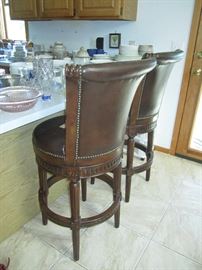 Leather Bar chairs
