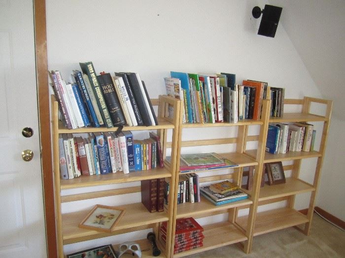 Books and book shelves