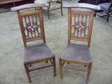 Late 1800's Cathedral Prayer Chairs