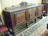 Fabulous Heavily Carved Sideboard, this is part of an entire dining room set.