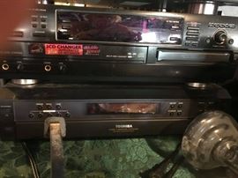 #31 toshiba 5 disc changer $40.00
#32 philips cdr 785 audio cd recorder 3 disc changer $75.00