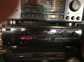 #31 toshiba 5 disc changer $40.00
#32 philips cdr 785 audio cd recorder 3 disc changer $75.00