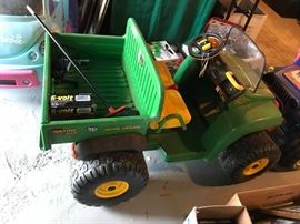 #73 John Deere Gator Power Wheels $50.00