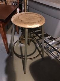 #88 metal barstool 25" H no swivel $30.00