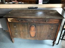 #128 as is chest dresser 3 drawers 4ftx20x35 $65.00
