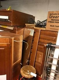 #55 JS kitchen cabinet set oven cabinet corner, walls, base cabinets $1,000.00