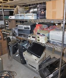 Test equipment, computers, and printers